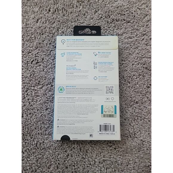 NEW Speck Gemshell Grip MagSafe Case iPhone 15 Pro Clear – Drop Protection - Picture 2 of 5